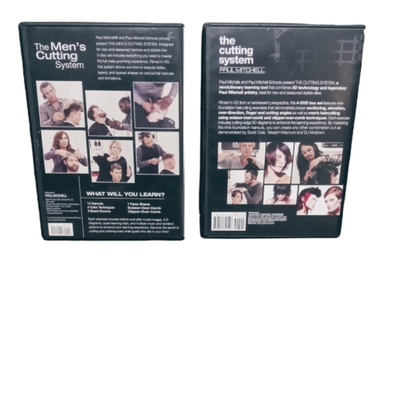 Paul Mitchell The Cutting System Men Women Cutting System 2 3 DVD Set - Picture 5 of 5